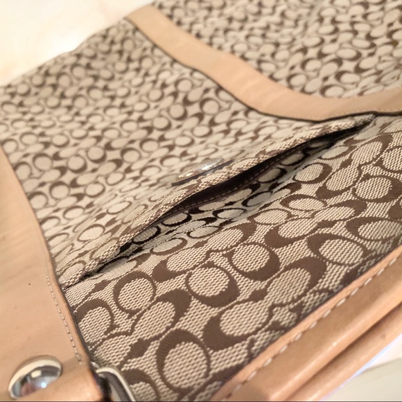 ♦️𝗦𝗢𝗟𝗗♦️ VTG coach large shoulder tote bag - Picture 16 of 16